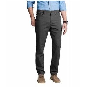 ENGLISH LAUNDRY MEN'S 5- POCKET OAKLUM PANTS (GRAY SHADOW, 38X30